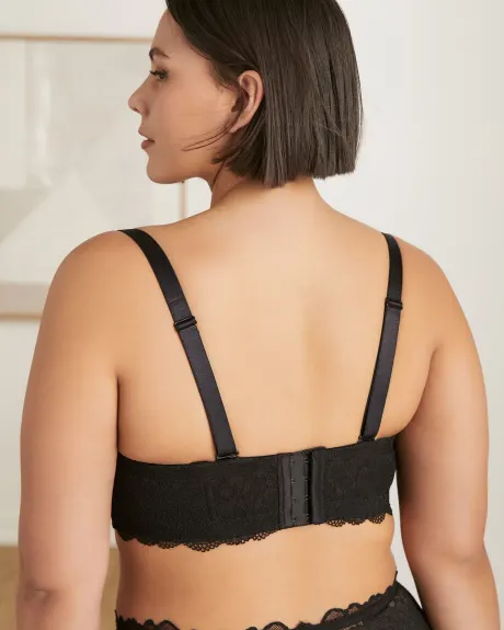 Soutien-gorge en microfibre avec armatures sans bretelles - Déesse Collection