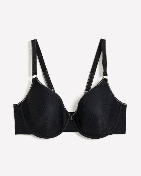 Underwire Contour Textured Knit T-Shirt Bra - Déesse Collection