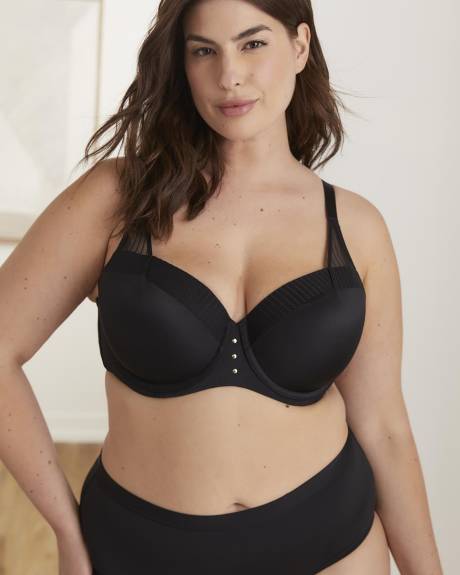 Microfibre Balconette Bra, G-H Cups - Déesse Collection