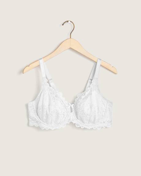 Unlined Lace Bra - Déesse Collection