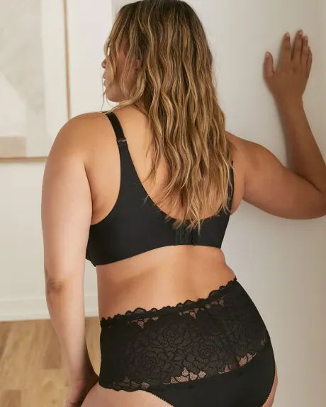 Microfibre Plunge Bra, G-H Cups - Déesse Collection