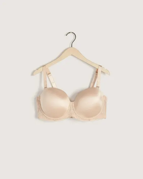 Soutien-gorge sans bretelle convertible, bonnets G et H