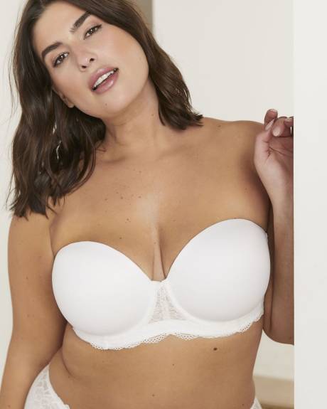 Underwire Microfiber Strapless Bra - Déesse Collection