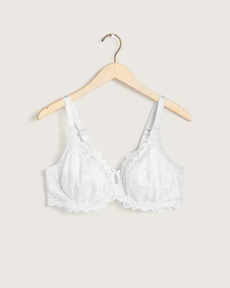 Unlined Lace Bra - Déesse Collection