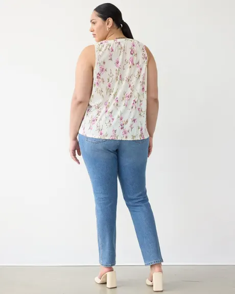 Camisole à col fendu