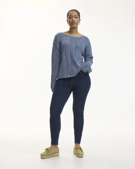 Skinny-Leg High-Rise Jean - The Signature (R) - Curvy Fit