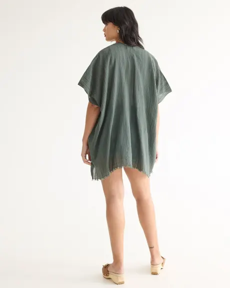 Cotton Textured Cover-Up