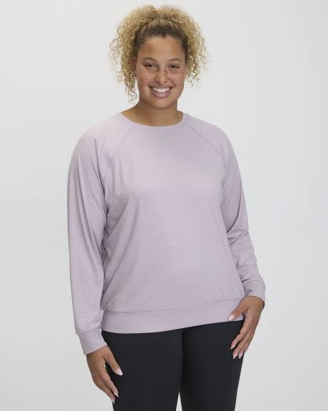 Long-Sleeve Crew-Neck Pullover - Dry-Lux (R) Hyba Essentials