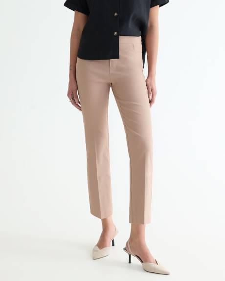 Cropped Straight-Leg High-Rise Pants - The Iconic - Petite