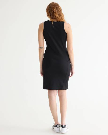 Sleeveless Ribbed Dress - Hyba