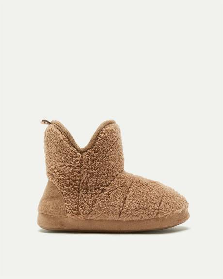 Sherpa Bootie Slippers