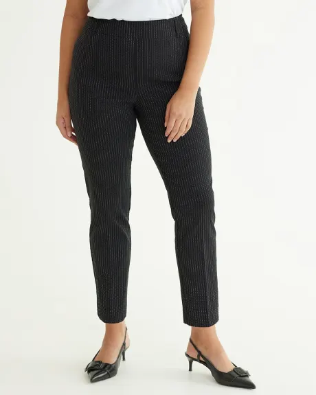 Slim-Leg High-Rise Ankle Pant - The Iconic (R)