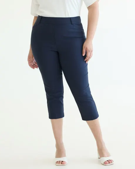 Pantalon capri à jambe étroite et taille haute - L'Iconique (MD) - Petite