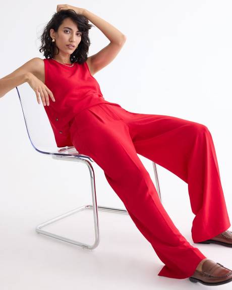 Wide-Leg High-Rise Pant - Tall