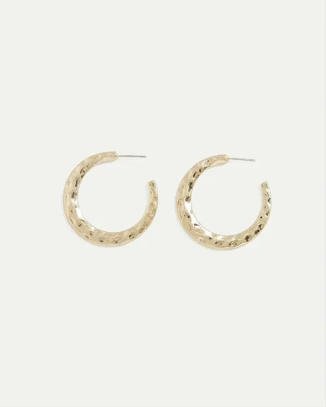 Hammered Hoops