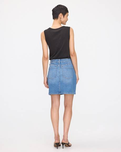 Jupe-short en denim