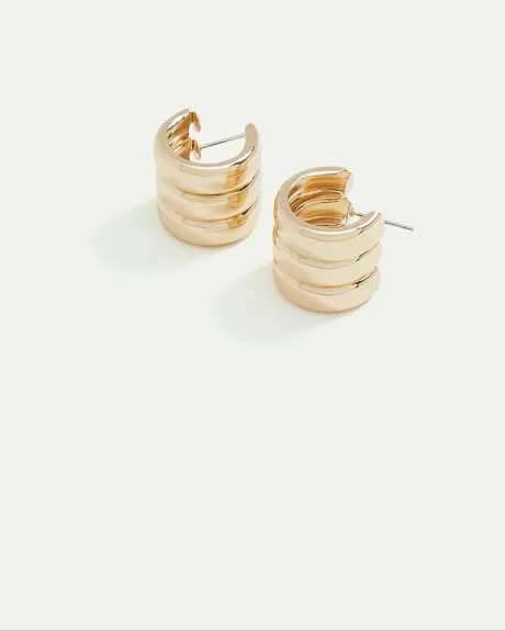 C-Shaped Earrings