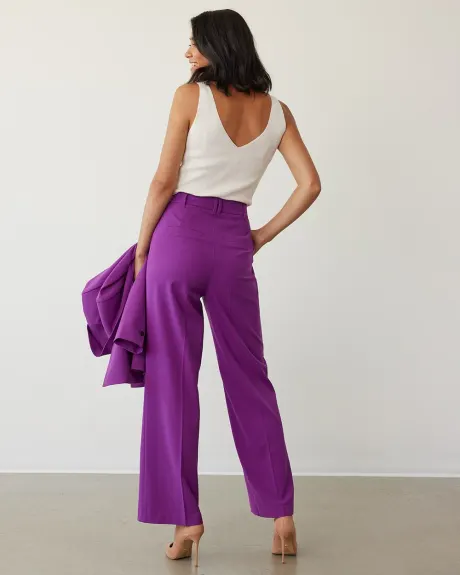 Straight-Leg High-Rise Pant - The Timeless - Petite