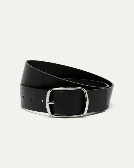 Ceinture essentielle en faux cuir