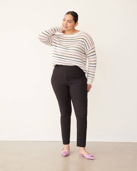 Pantalon cheville à taille haute et jambe étroite - L'Iconique (MD) - Petite