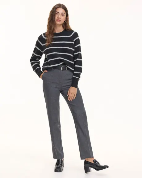 Straight-Leg High-Rise Pant - The Timeless - Petite