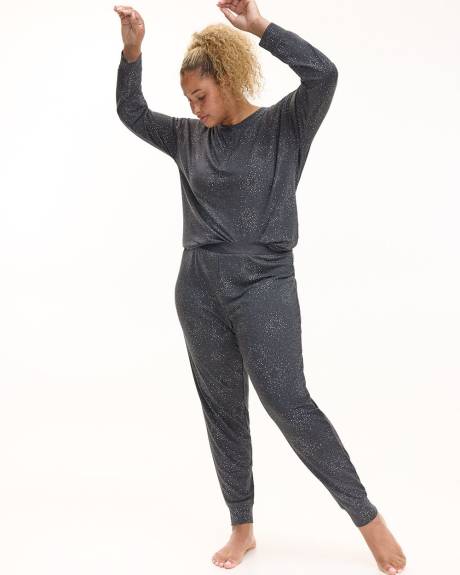 French Terry Jogger Pyjama Pant - R Line