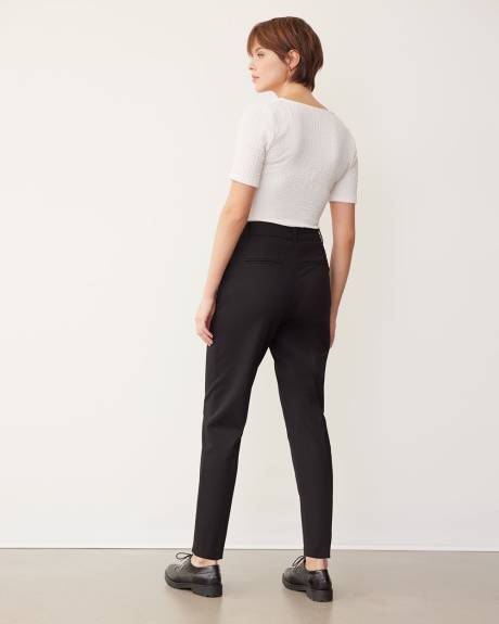 Pantalon à taille haute et jambe étroite - Le Stretch Classique - Petite