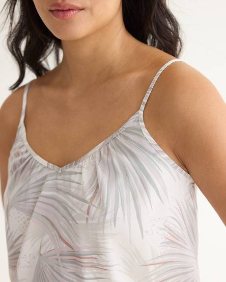 Satin V-Neck Cami - R Line