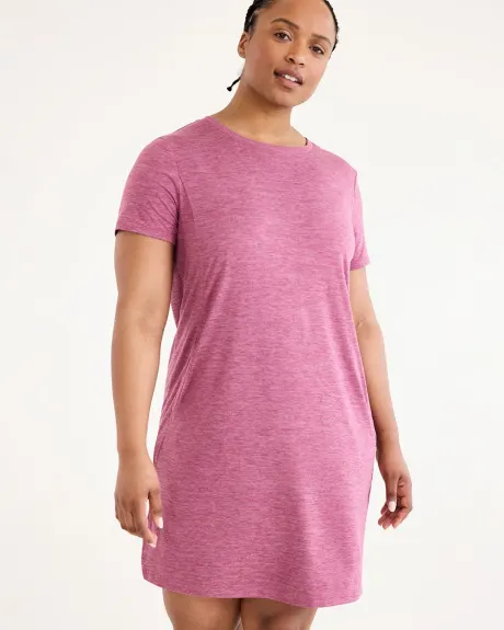 UPF 50 Short-Sleeve Dress - Dry Lux Hyba