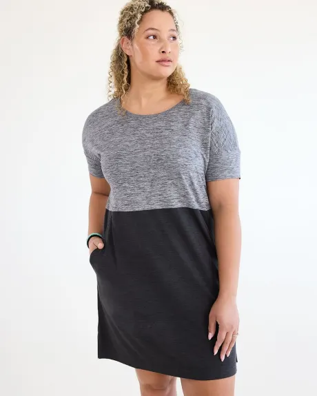 UPF 50 Short-Sleeve Dress - Dry Lux Hyba