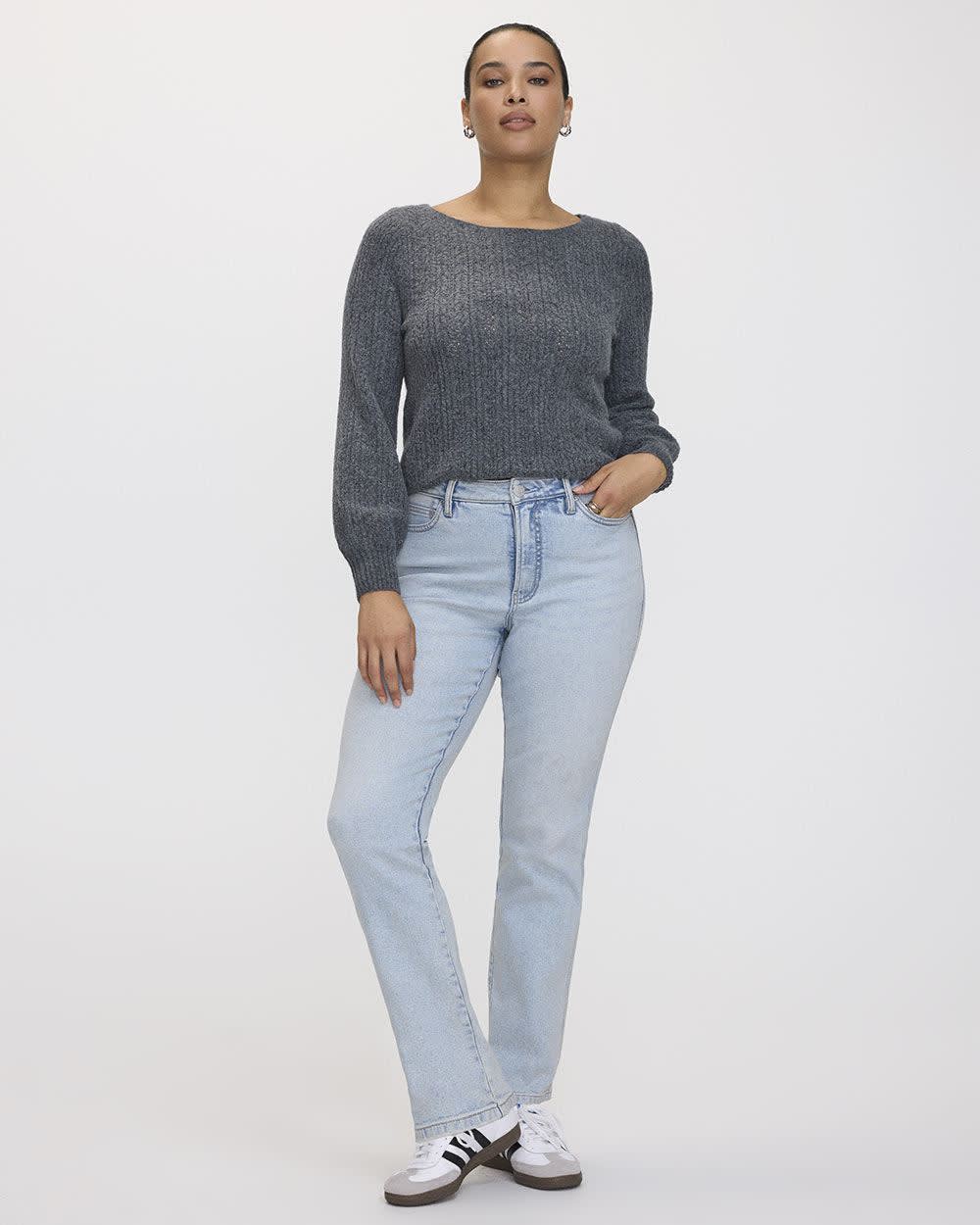 Slim-Leg High-Rise Jean - The Vintage - Curvy Fit