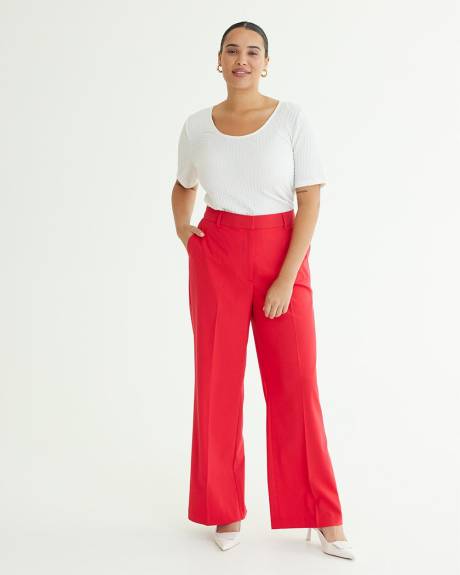 Straight-Leg High-Rise Pant - The Timeless - Petite