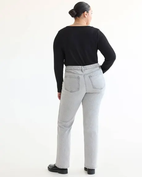 Straight-Leg Mid-Rise Jean - The Classic