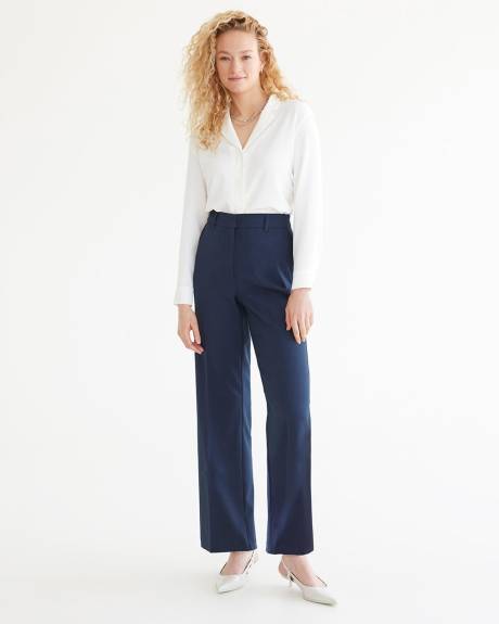 Straight-Leg High-Rise Pant - The Timeless