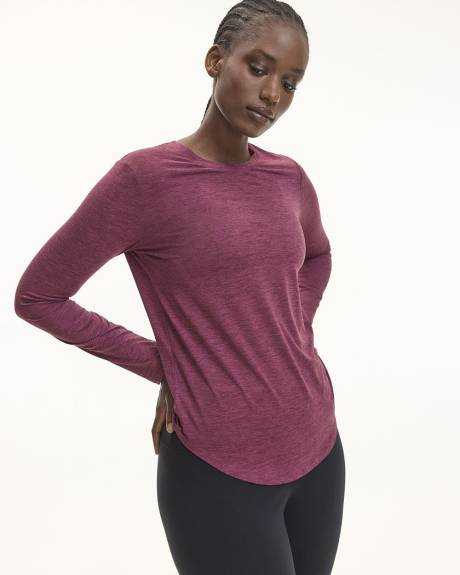 Long-Sleeve Crew-Neck Tee - Dry Lux Hyba Essentials