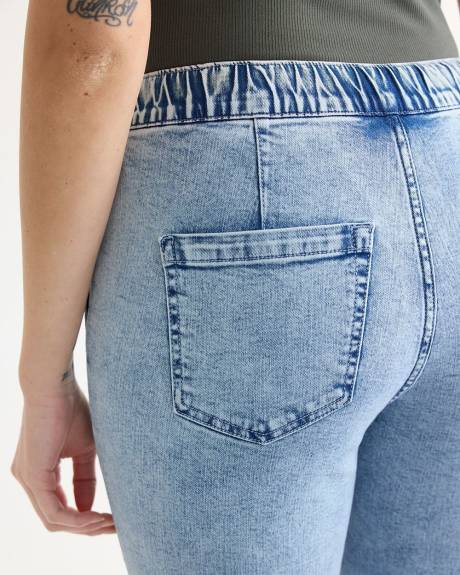 Pantalon jogger en denim