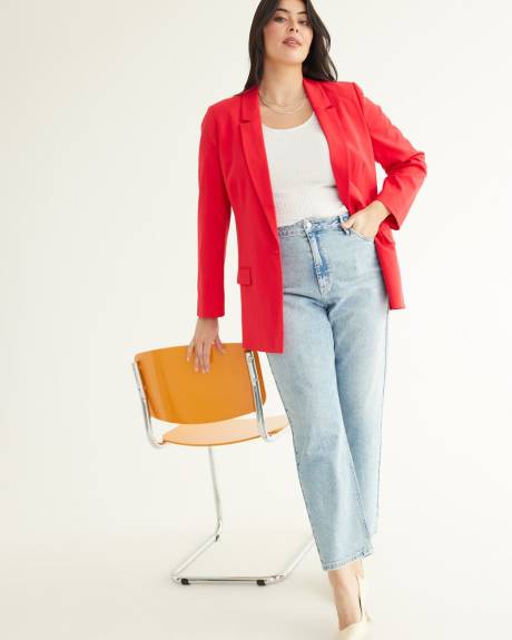 Tapered-Leg High-Rise Jean - The Mom Jeans - Tall