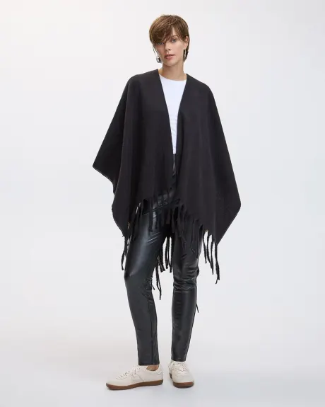 Poncho à franges