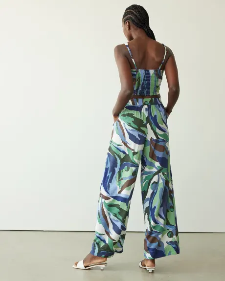 Wide-Leg High-Rise Pant - Tall