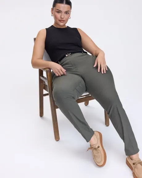 Pantalon à jambe étroite et taille haute - L'Iconique (MD) - Petite