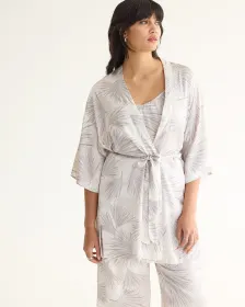 Satin Kimono Robe - R Line