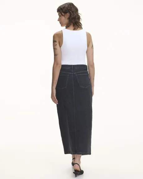 Maxi Denim Skirt