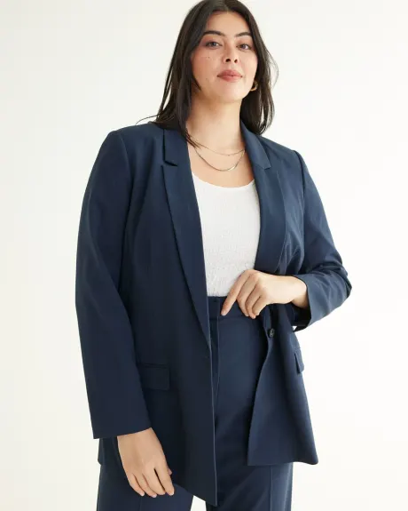 One-Button Blazer - The Timeless