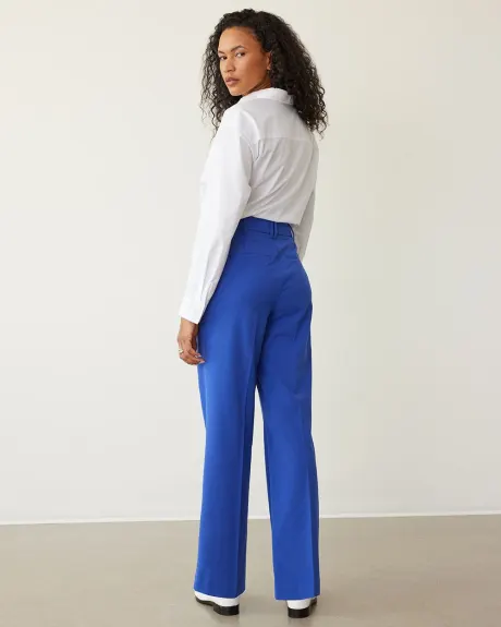 Pantalon à jambe droite et taille haute - L'Intemporelle