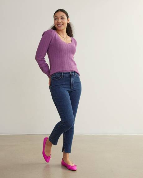 Skinny-Leg Super High-Rise Ankle Jean - Tall