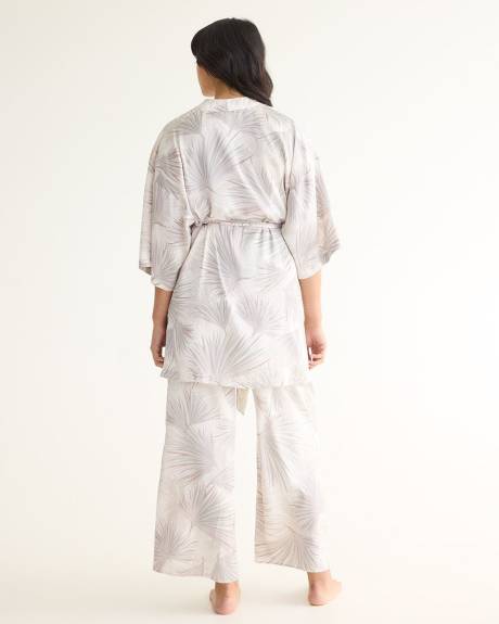 Satin Kimono Robe - R Line