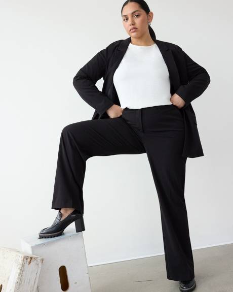 Straight-Leg High-Rise Pant - The Timeless - Curvy Fit