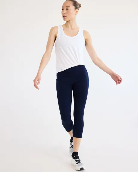 Legging capri sculptant avec poches - Hyba