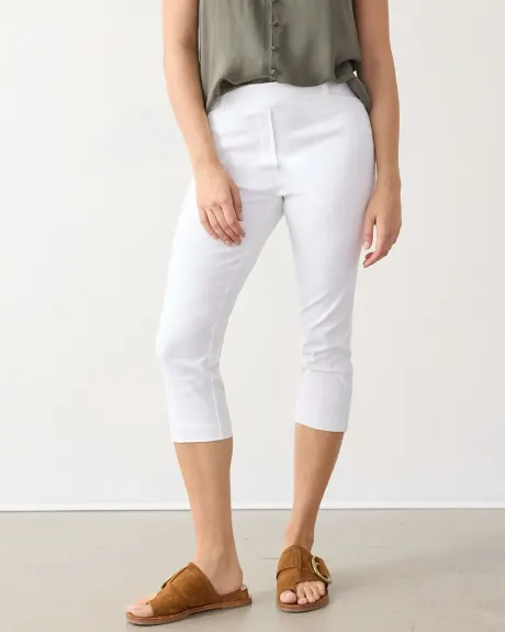 Pantalon capri à jambe étroite et taille haute - L'Iconique (MD)