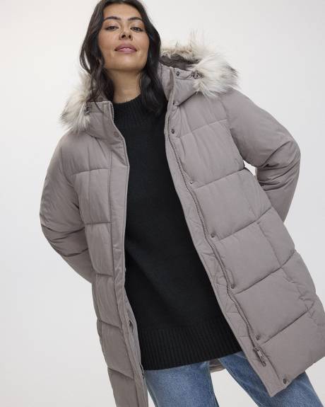 Hooded Quilted Jacket